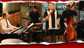 Greg with jazz trio